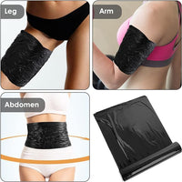 CurveControl Plastic Body Wrap | Workout & Sweat Enhancer